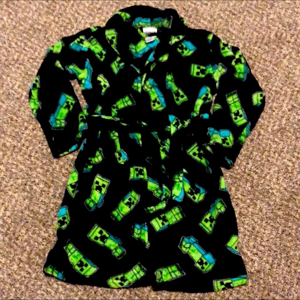 Black Minecraft Robe